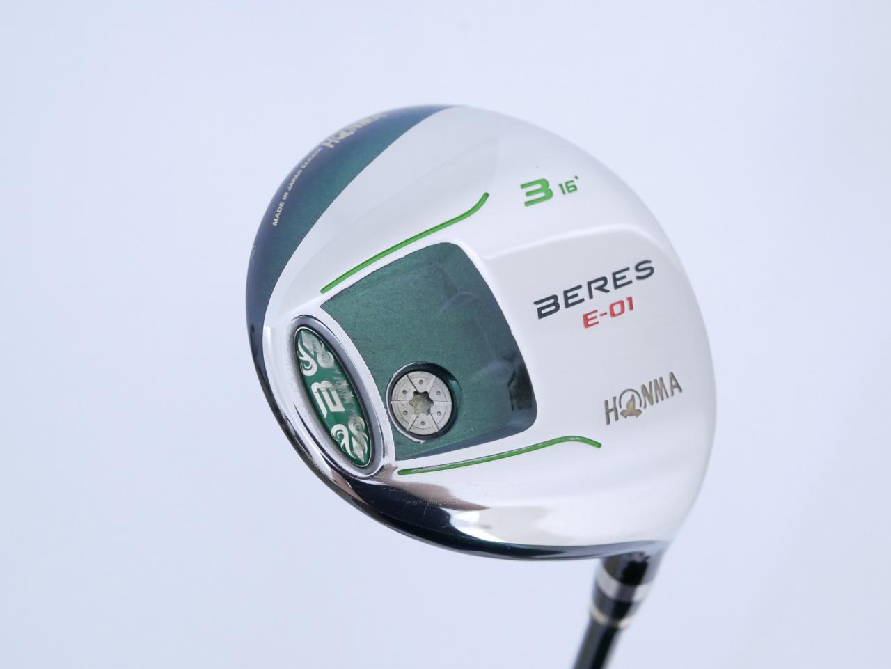 Fairway Wood : Honma : หัวไม้ 3 Honma Beres E-01 (เหมาะกับซีเนียร์) Loft 16 ก้าน ARMRQ 6 (45) FLex R (2 ดาว)