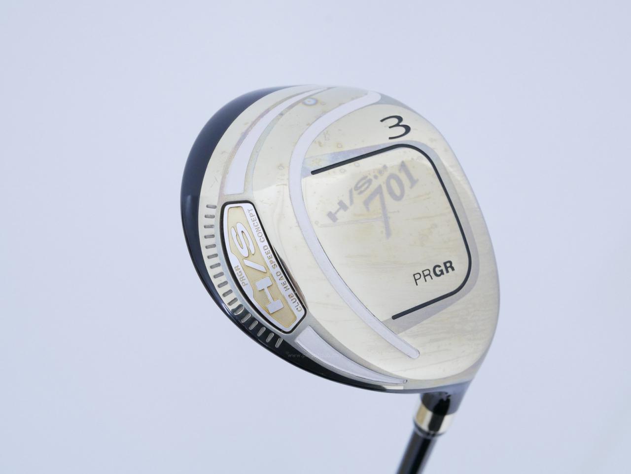 Fairway Wood : PRGR : หัวไม้ 3 PRGR H/S 701 (หัวทอง) Loft 16 Flex S