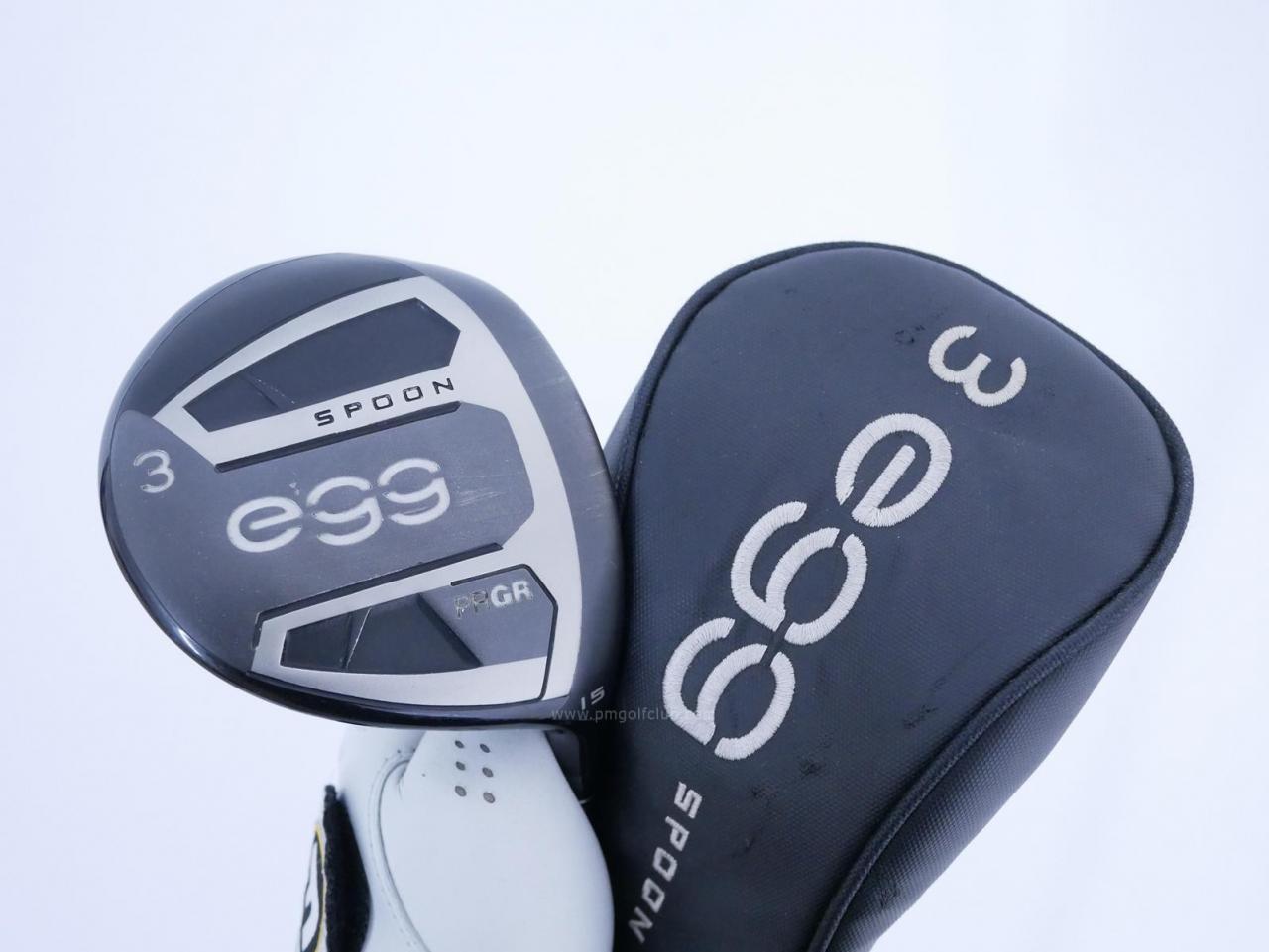 Fairway Wood : PRGR : หัวไม้ 3 PRGR New Egg (รุ่นปี 2021) Loft 15 Flex SR (M-40)