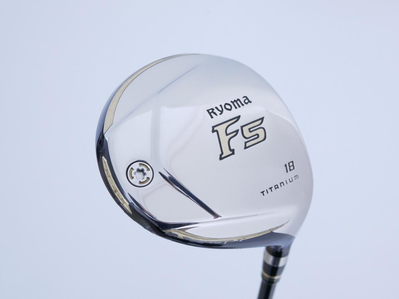 Fairway Wood : Other Brand : หัวไม้ 5 Ryoma F Titanium (รุ่นปี 2019 ไกลมากๆ) Loft 18 ก้าน Tour AD RF2 Flex R