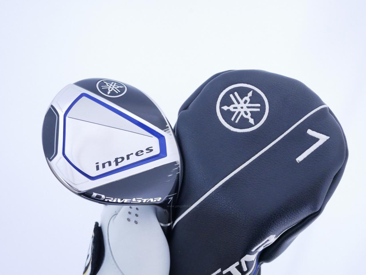 Fairway Wood : Yamaha : หัวไม้ 7 Yamaha Inpres DriveStar (รุ่นล่าสุด ปี 2023 ตีไกลมากๆ) Loft 19 ก้าน Fujikura Speeder NX M423f Flex R