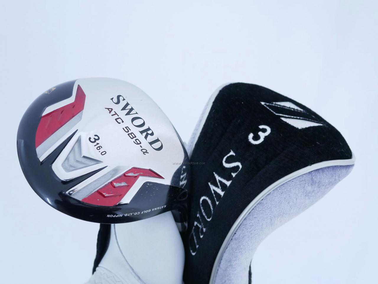 Fairway Wood : Katana : หัวไม้ 3 Katana Sword ATC-589a (ปี 2015) Loft 16 ก้าน Speeder 589 Flex R