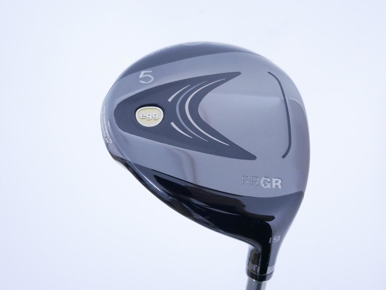 Fairway Wood : PRGR : หัวไม้ 5 PRGR Super Egg (รุ่นปี 2023 หน้าเด้งเกินกฏ COR 0.84 หายากมาก) Loft 19 ก้าน M-35 Flex R2