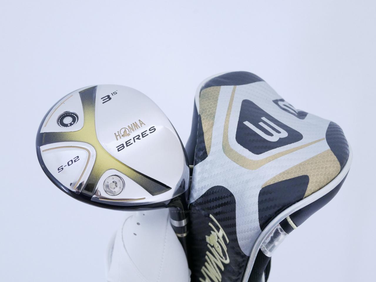 Fairway Wood : Honma : หัวไม้ 3 Honma Beres S-02 Loft 15 ก้าน ARMRQ 6 (49) Flex R (2 ดาว)