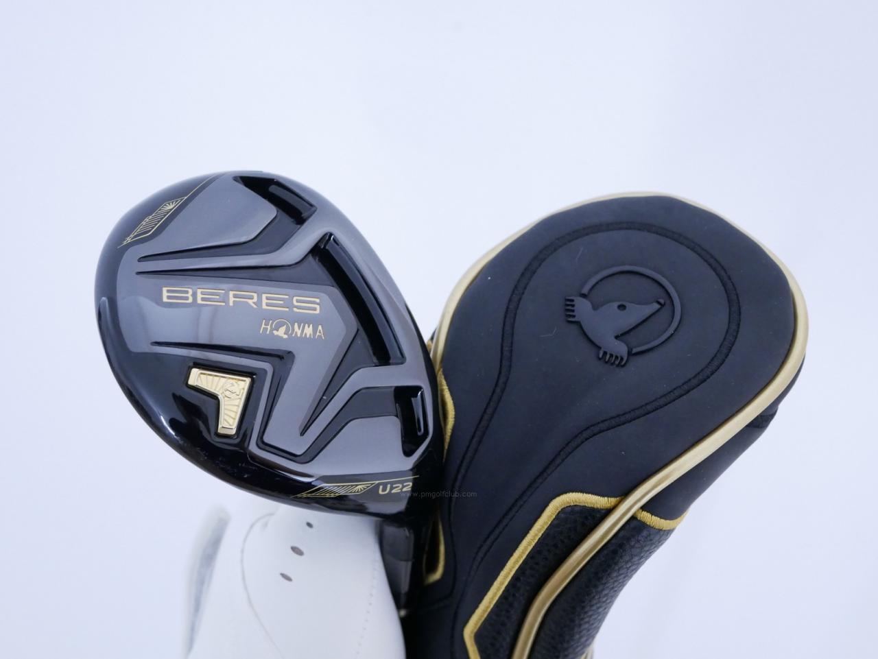 Fairway Wood : Honma : ไม้กระเทย Honma Beres Black (รุ่นปี 2023) Loft 22 ก้าน Honma ARMRQ MX Flex S