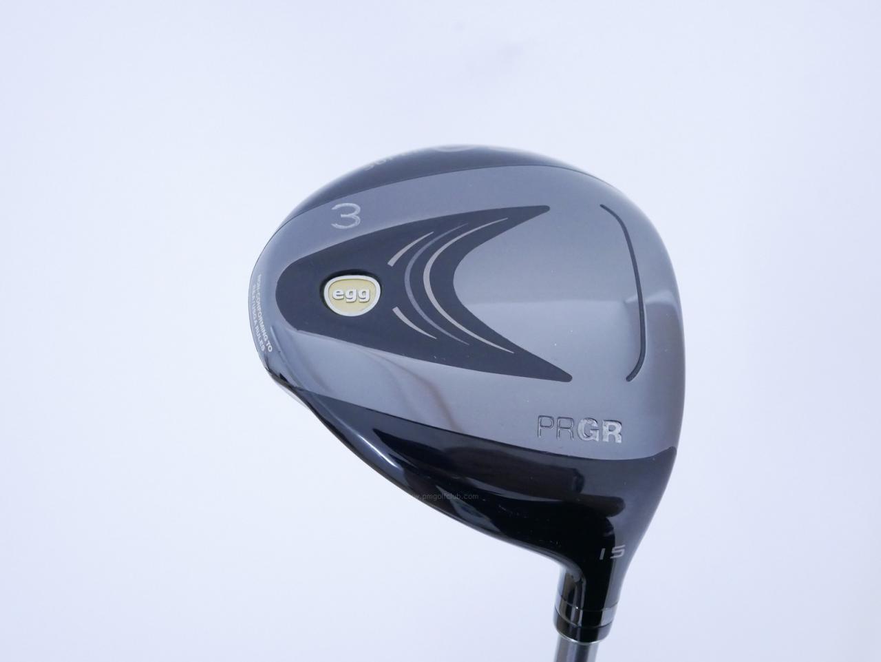 Fairway Wood : PRGR : หัวไม้ 3 PRGR Super Egg (รุ่นปี 2023 หน้าเด้งเกินกฏ COR 0.84 หายากมาก) Loft 15 ก้าน M-35 Flex R2