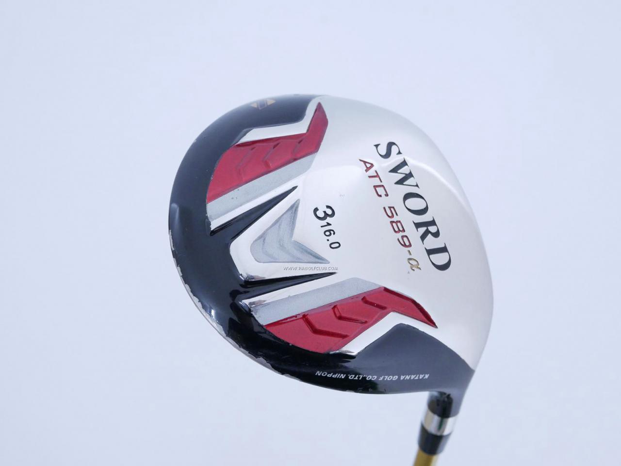 Fairway Wood : Katana : หัวไม้ 3 Katana Sword ATC-589a (ปี 2015) Loft 16 ก้าน Speeder 589 Flex R