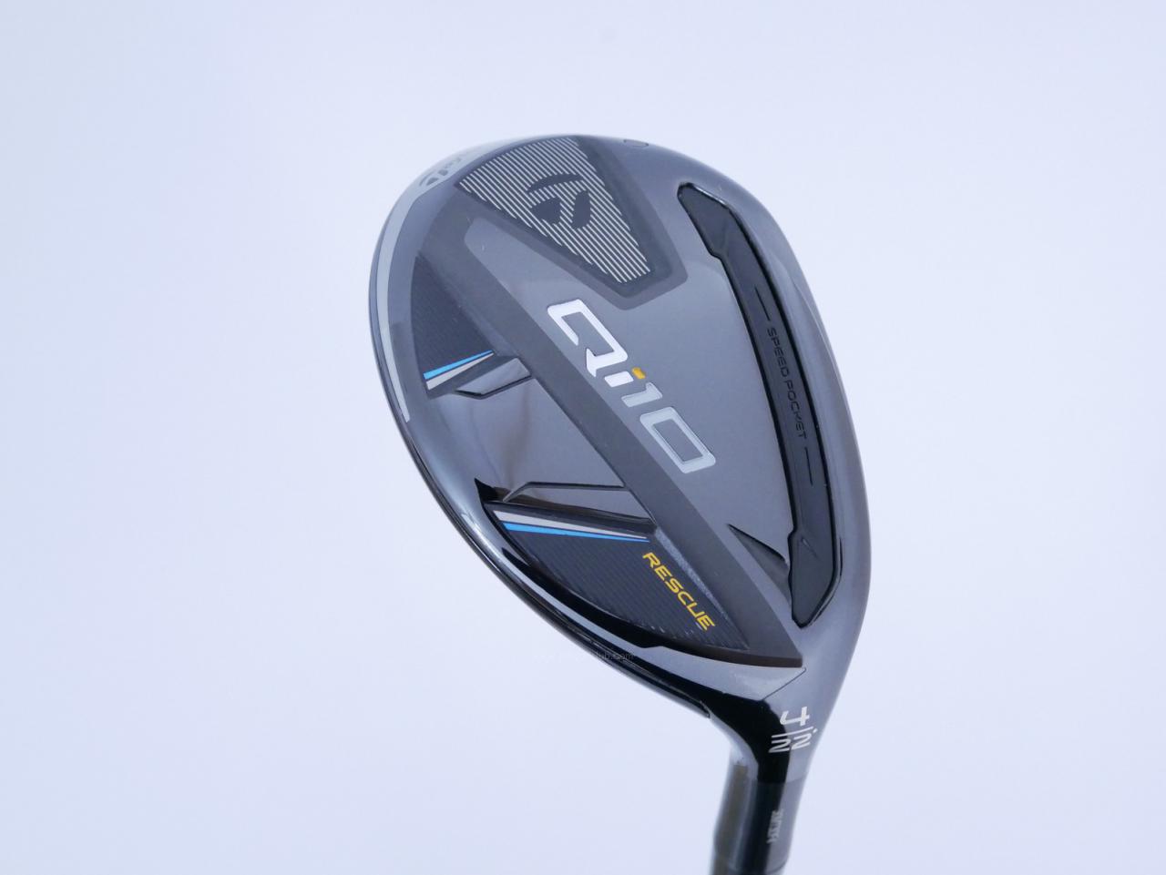 Fairway Wood : Taylormade : ไม้กระเทย Taylormade Qi10 Rescue (รุ่นใหม่ล่าสุด ออกปี 2024) Loft 22 ก้าน Mitsubishi Diamana TM60 Flex R