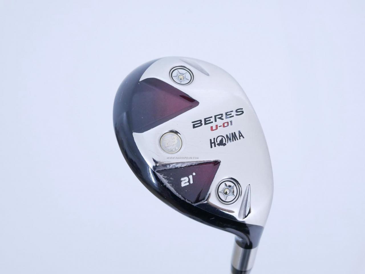 Fairway Wood : Honma : **ก้าน 3 ดาว** ไม้กระเทย Honma Beres U-01 Loft 21 ก้าน ARMRQ 6 (49) Flex R (3 ดาว)