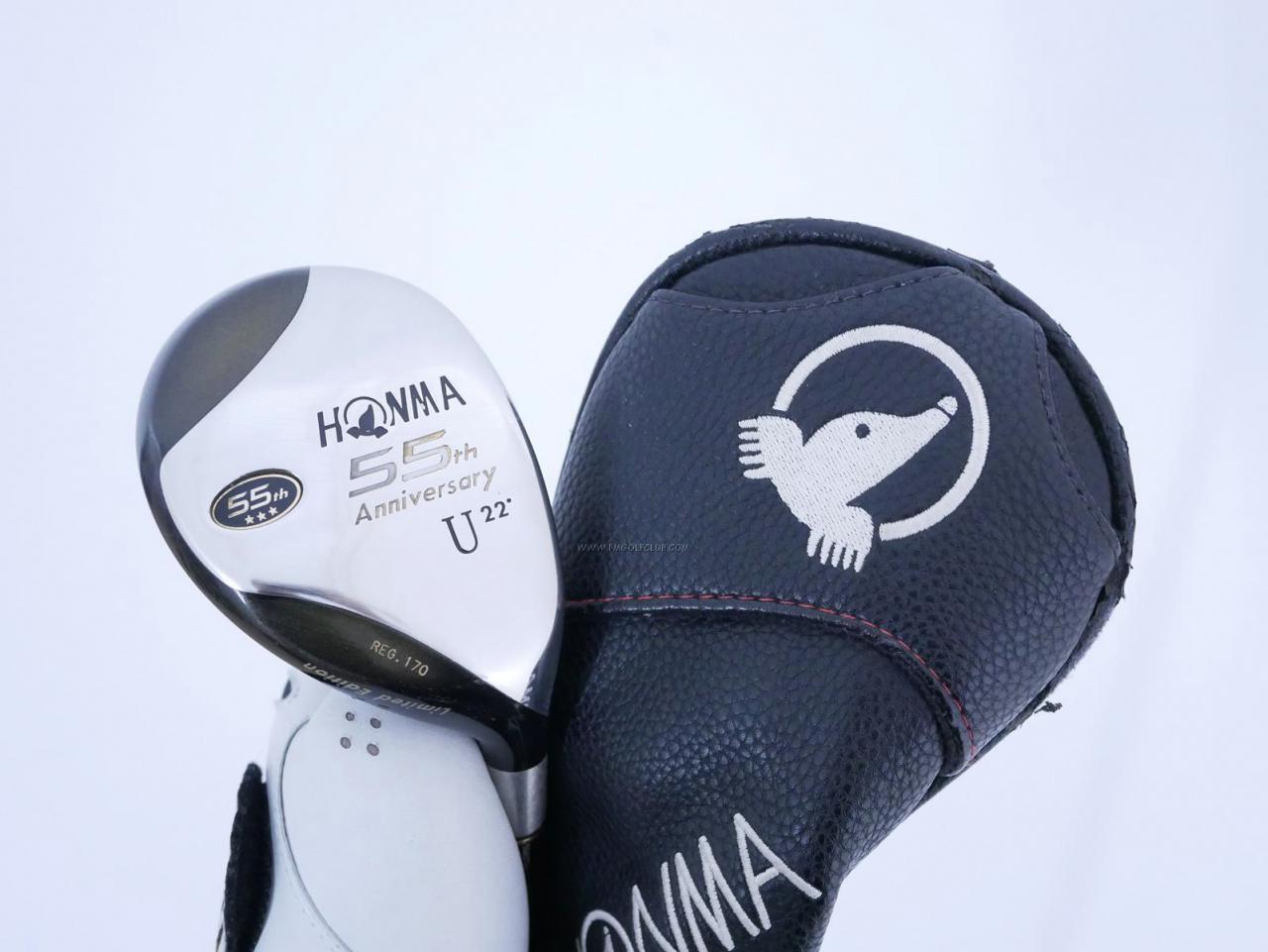 Fairway Wood : Honma : **ก้าน 3 ดาว** ไม้กระเทย Honma 55th Anniversary (หายากมาก) Loft 22 ก้าน ARMRQ Flex R (3 ดาว)