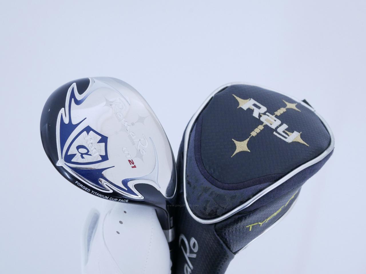 Fairway Wood : Other Brand : ไม้กระเทย Romaro RAY Alpha Titanium (ปี 2021 ตีไกลมากๆ) Loft 21 สุดยอดก้าน LOOP Phototype Hybrid 90 Flex S