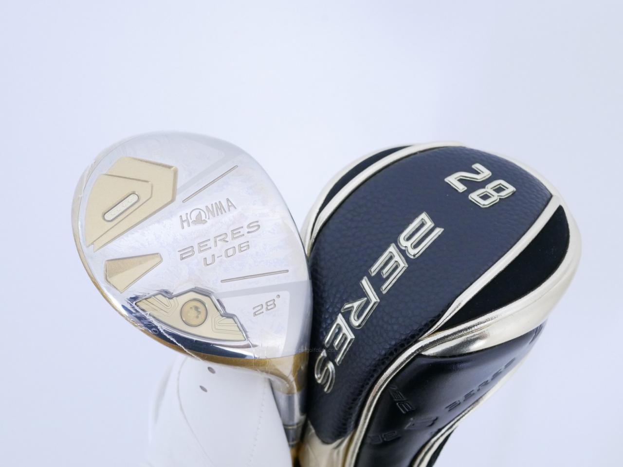 Fairway Wood : Honma : **ก้าน 4 ดาว ของใหม่ ยังไม่แกะพลาสติก** ไม้กระเทย Honma Beres U-06 (ออกปี 2018) Loft 28 ก้าน ARMRQ X (47) Flex SR (4 ดาว)