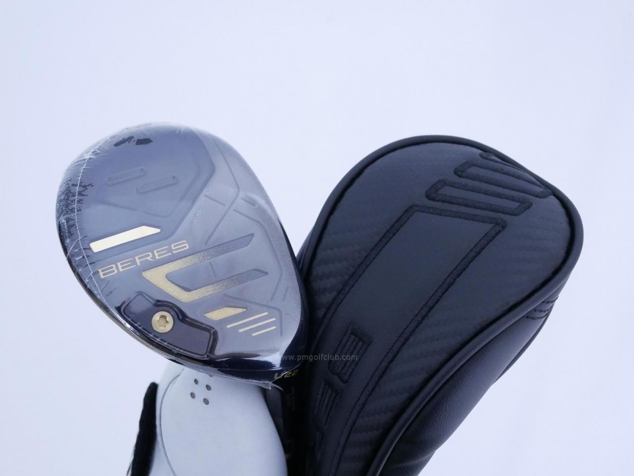 Fairway Wood : Honma : **ของใหม่ ยังไม่แกะพลาสติก** ไม้กระเทย Honma Beres 09 Black (รุ่นล่าสุด ออกปี 2024) Loft 22 ก้าน Honma ARMRQ FX Black Flex R