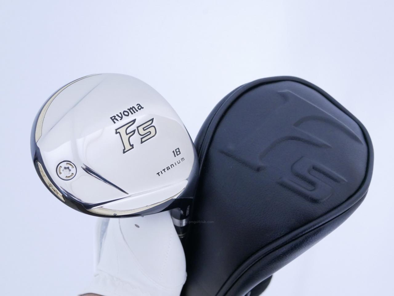 Fairway Wood : Other Brand : หัวไม้ 5 Ryoma F Titanium (รุ่นปี 2019 ไกลมากๆ) Loft 18 ก้าน Tour AD RF2 Flex R