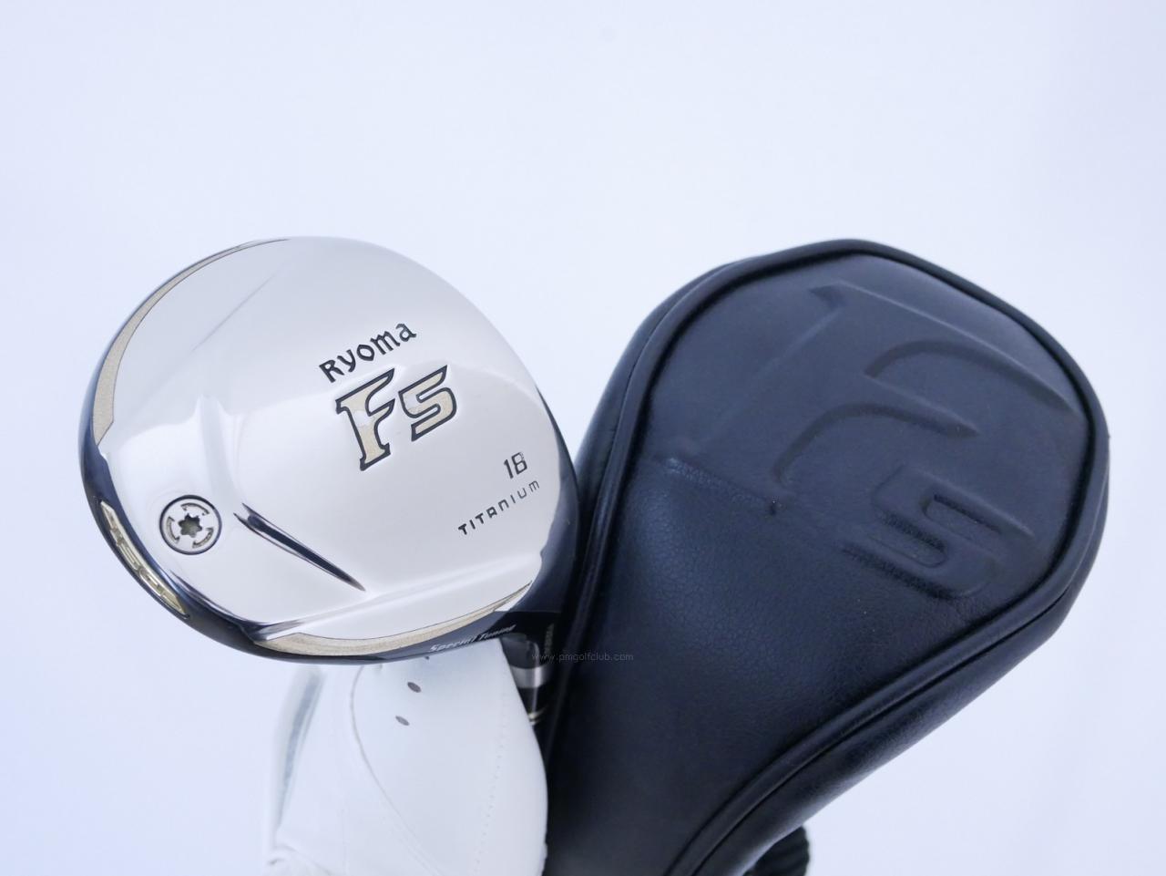 Fairway Wood : Other Brand : หัวไม้ 5 Ryoma F Titanium Special Tunning (ปี 2020 หน้าเด้งเกินกฏ ไกลมากๆ) Loft 18 ก้าน Ryoma Beyond Power Flex ∞