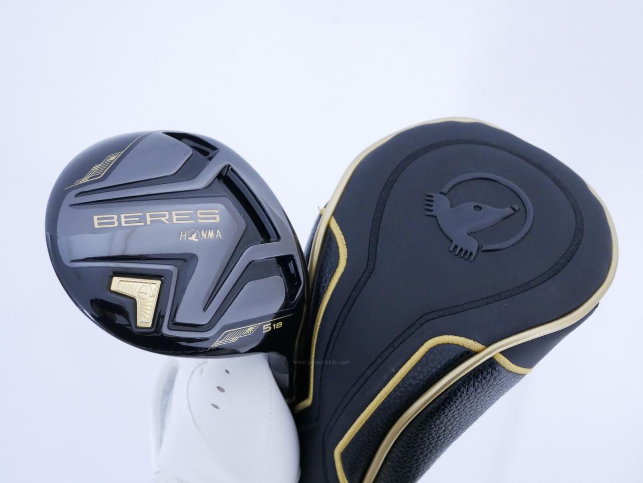 Fairway Wood : Honma : หัวไม้ 5 Honma Beres Black (รุ่นปี 2023) Loft 18 ก้าน Honma ARMRQ MX Flex S