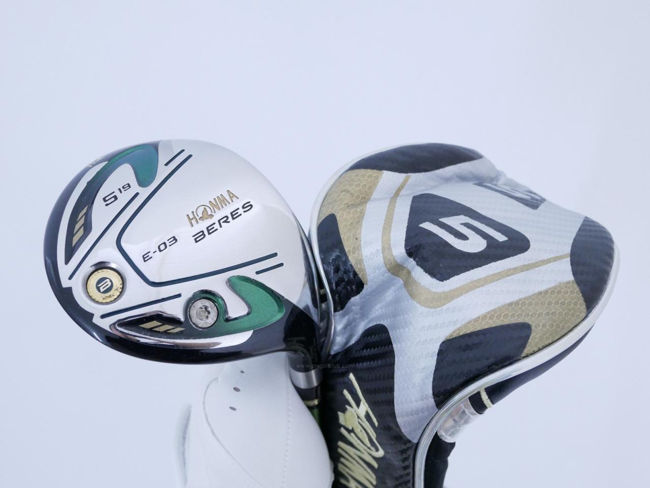 Fairway Wood : Honma : **ก้าน 3 ดาว** หัวไม้ 5 Honma Beres E-03 (รุ่นปี 2015 เหมาะกับซีเนียร์) Loft 19 ก้าน ARMRQ 8 (45) FLex R (3 ดาว)