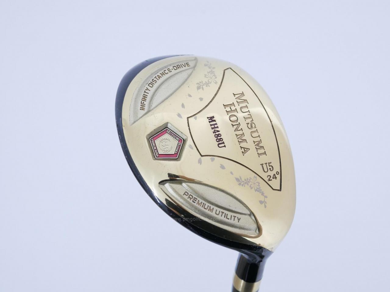 Fairway Wood : Other Brand : ไม้กระเทย Mutsumi Honma MH488U Loft 24 Flex R