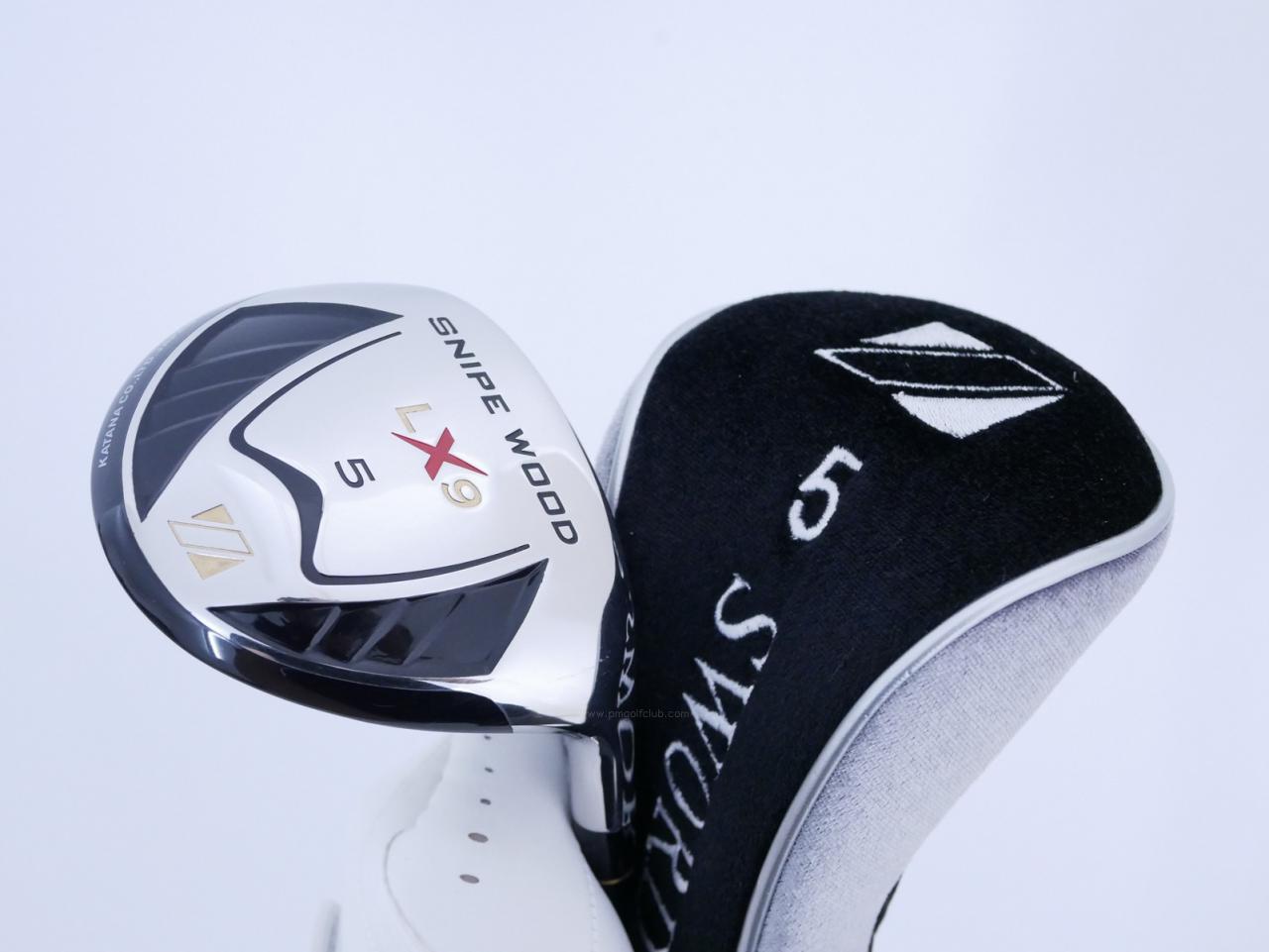 Fairway Wood : Katana : หัวไม้ 5 Katana Snipe Wood LX-9 (มี Offset กันลูกเฟดออกขวา) Loft 20 Flex R