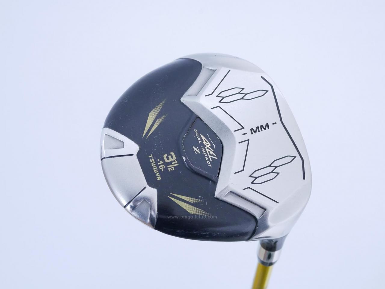 Fairway Wood : Tsuruya : หัวไม้ 3 Tsuruya AXEL Dual Impact Z MM (เหมาะกับซีเนี้ยร์) Loft 16 Flex R