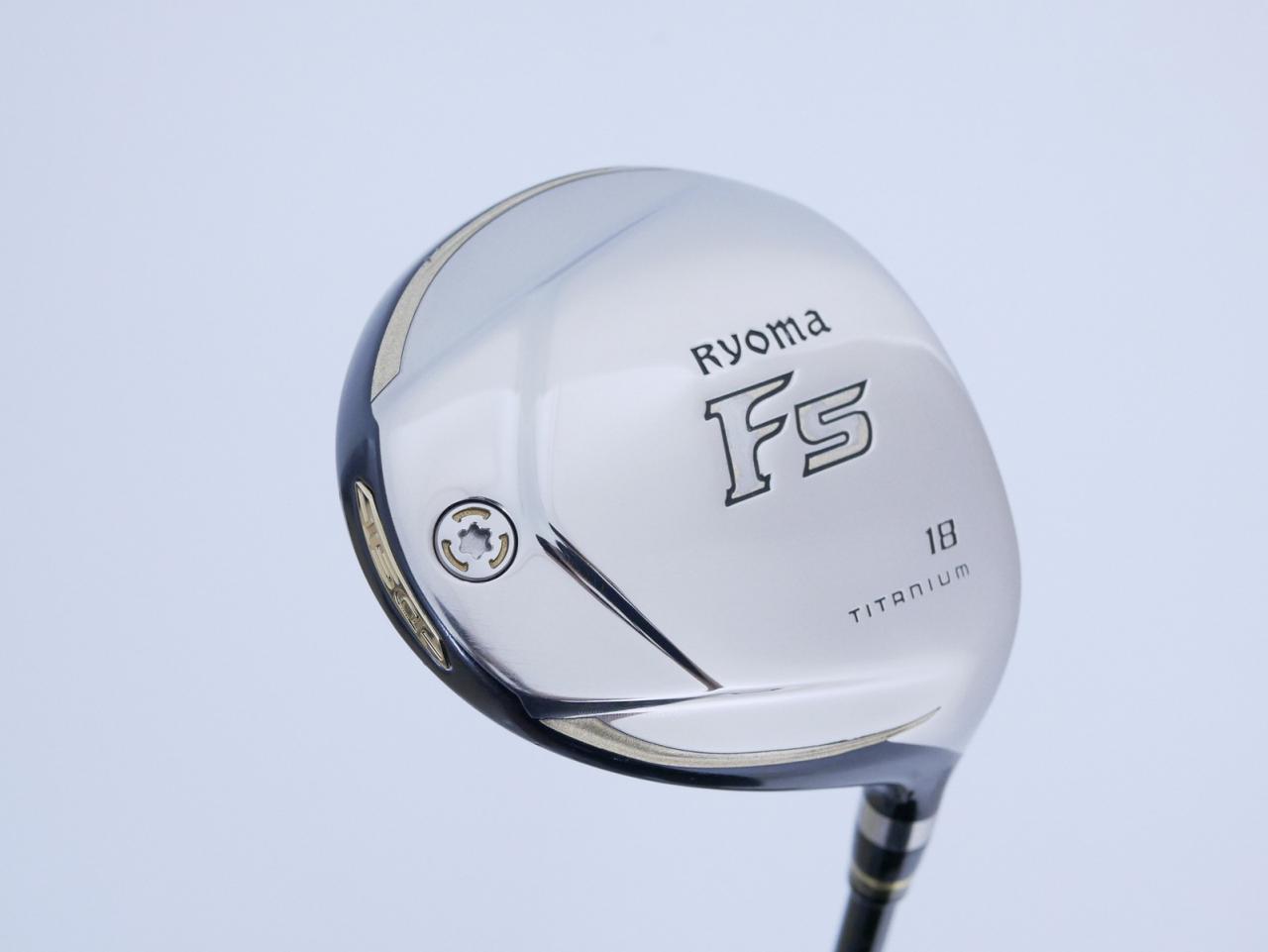 Fairway Wood : Other Brand : หัวไม้ 5 Ryoma F Titanium (รุ่นปี 2019 ไกลมากๆ) Loft 18 ก้าน Tour AD RF2 Flex SR