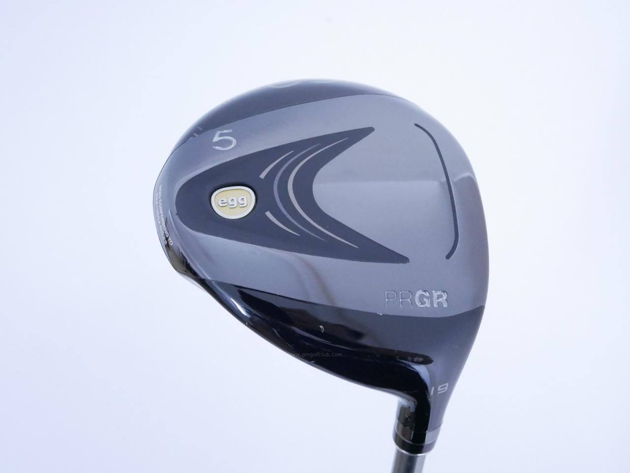 Fairway Wood : PRGR : หัวไม้ 5 PRGR Super Egg (รุ่นปี 2023 หน้าเด้งเกินกฏ COR 0.84 หายากมาก) Loft 19 ก้าน M-37 Flex R