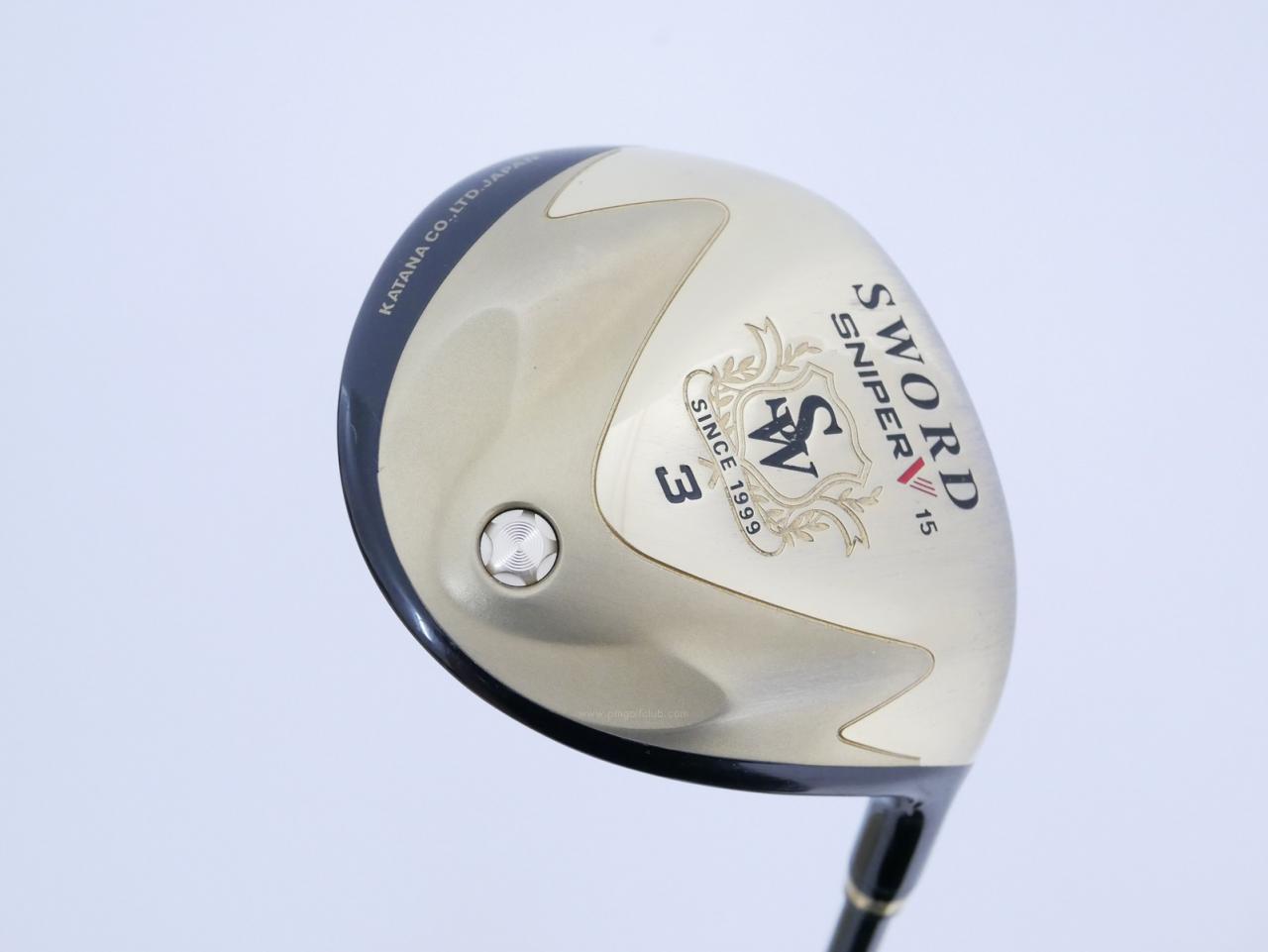 Fairway Wood : Katana : หัวไม้ 3 Katana Sniper V Loft 15 ก้าน Tour AD VF-5 Flex R2