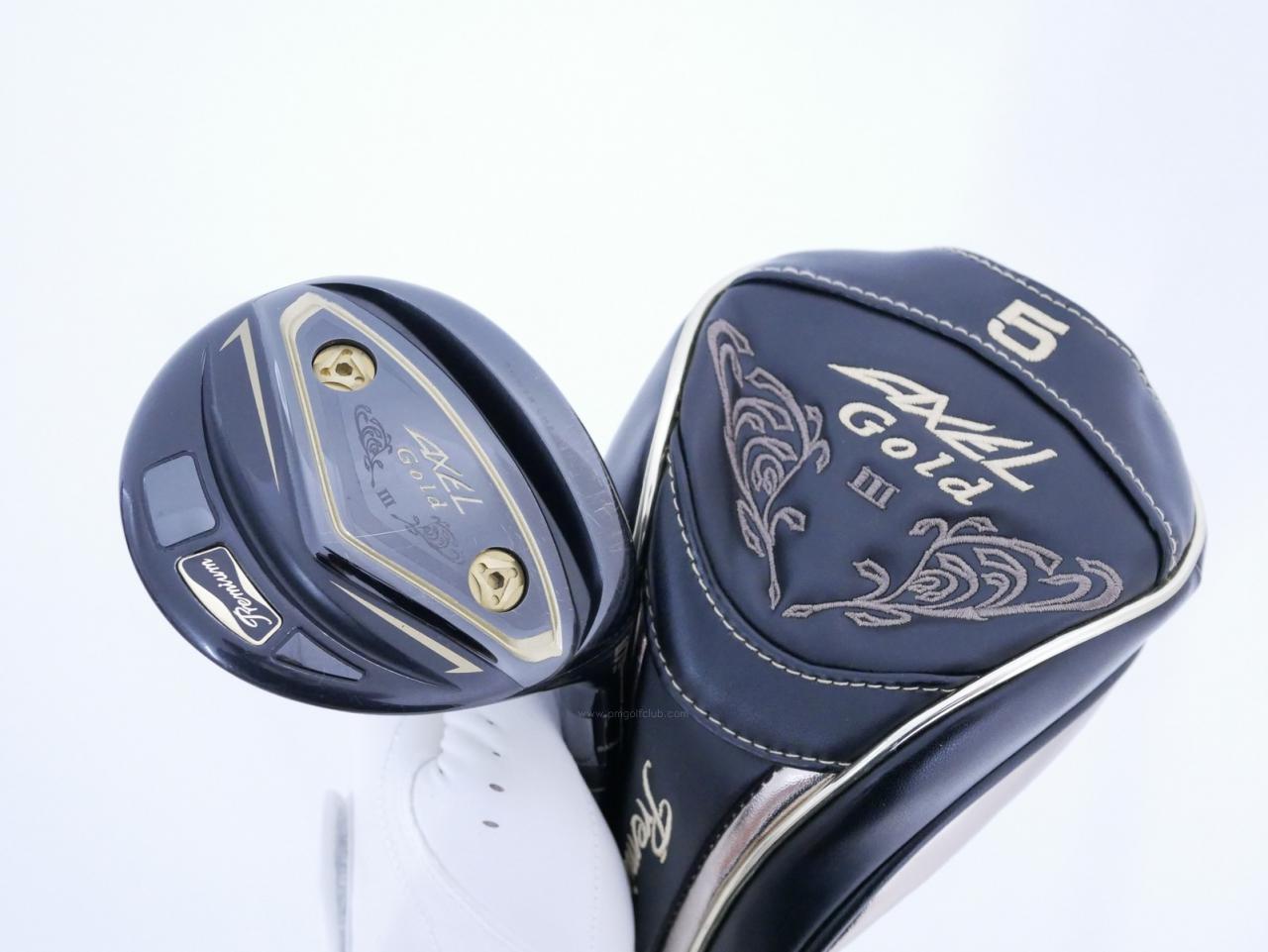 Fairway Wood : Tsuruya : หัวไม้ 5 Tsuruya AXEL Gold Premium III (รุ่นปี 2019 ตัวท๊อป) Loft 18 Flex S