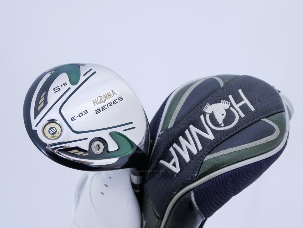 Fairway Wood : Honma : **ก้าน 3 ดาว** หัวไม้ 5 Honma Beres E-03 (รุ่นปี 2015 เหมาะกับซีเนียร์) Loft 19 ก้าน ARMRQ 8 (45) FLex R (3 ดาว)