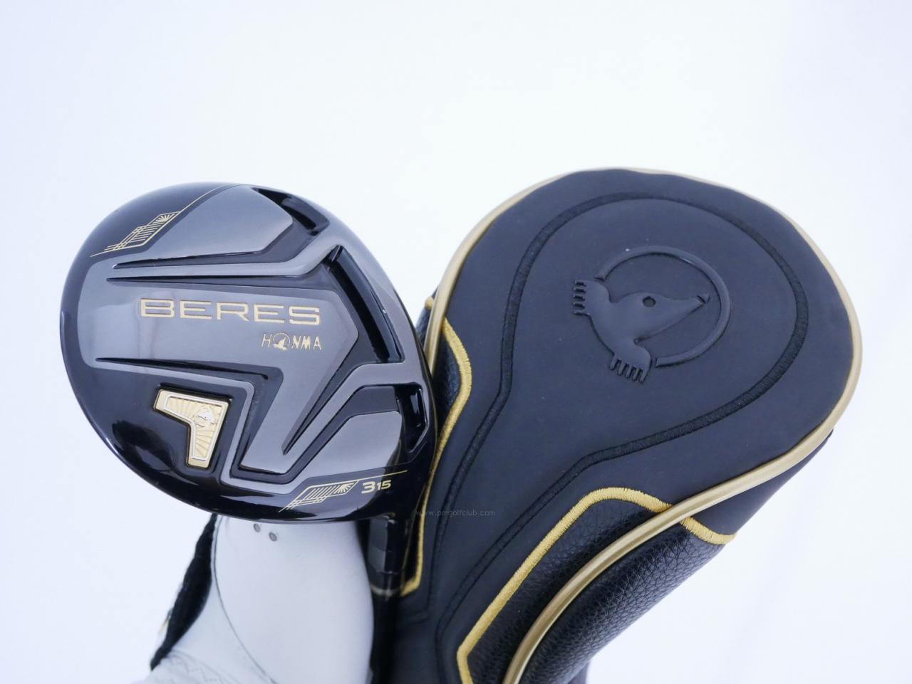 Fairway Wood : Honma : หัวไม้ 3 Honma Beres Black (รุ่นปี 2023) Loft 15 ก้าน Honma ARMRQ MX Flex R