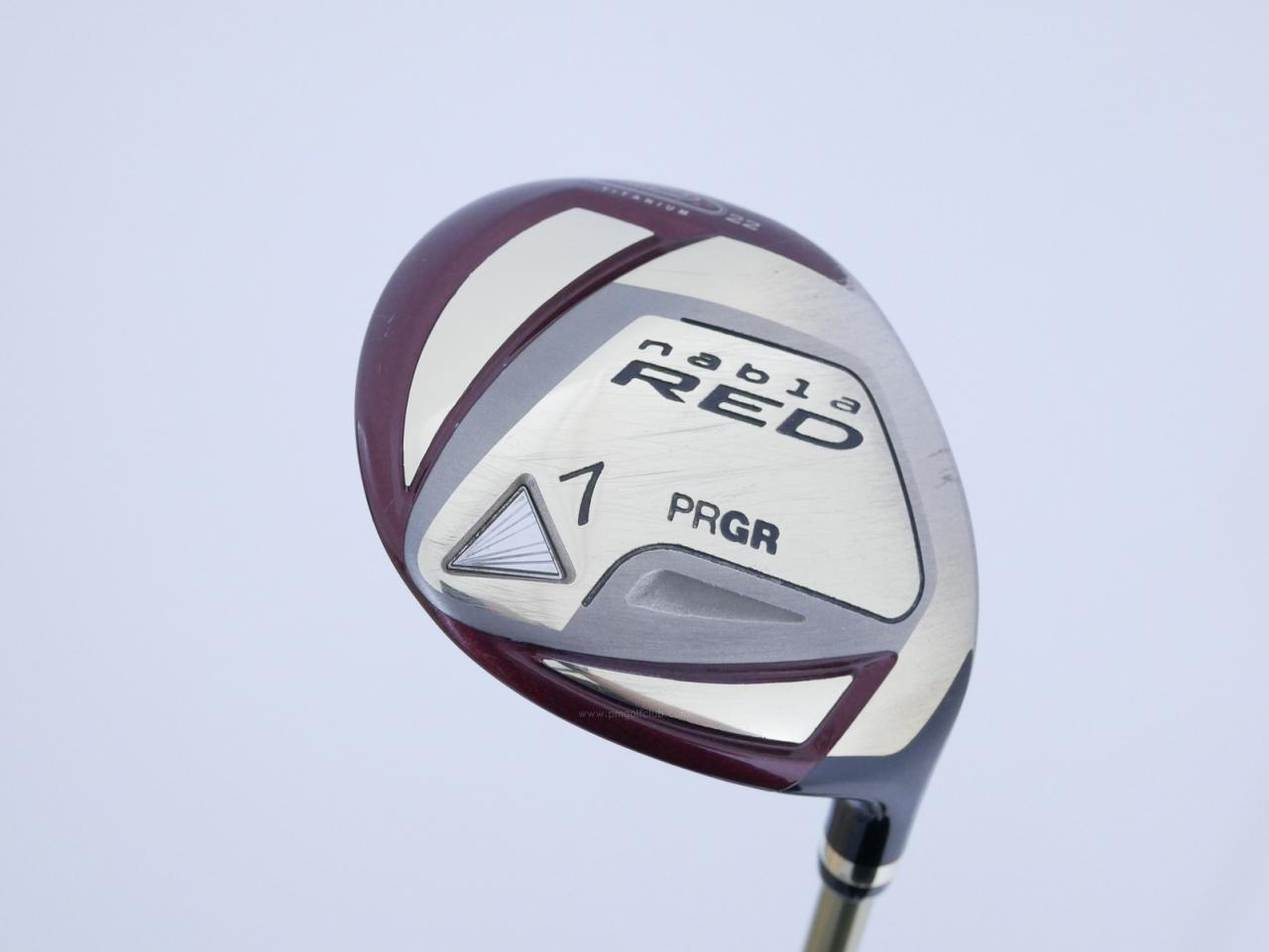 Fairway Wood : PRGR : หัวไม้ 7 PRGR ID Nabla RED Ver II (รุ่นท้อป Titanium) Loft 22 ก้าน M-37 (Flex R)