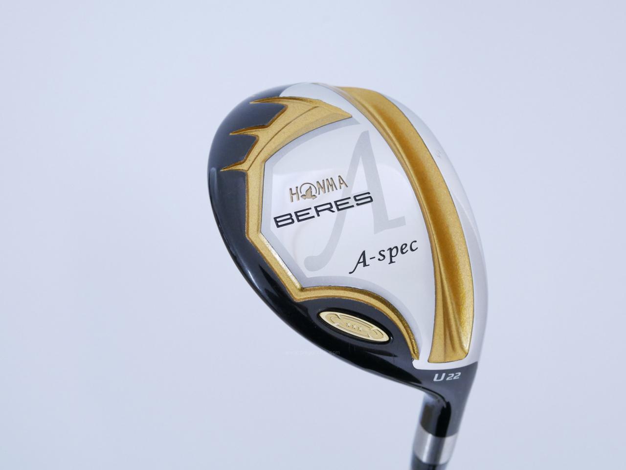 Fairway Wood : Honma : **ก้าน 3 ดาว** ไม้กระเทย Honma Beres A-Spec II (ออกปี 2021) Loft 22 ก้าน ARMRQ A-Spec (47) Flex R (3 ดาว)