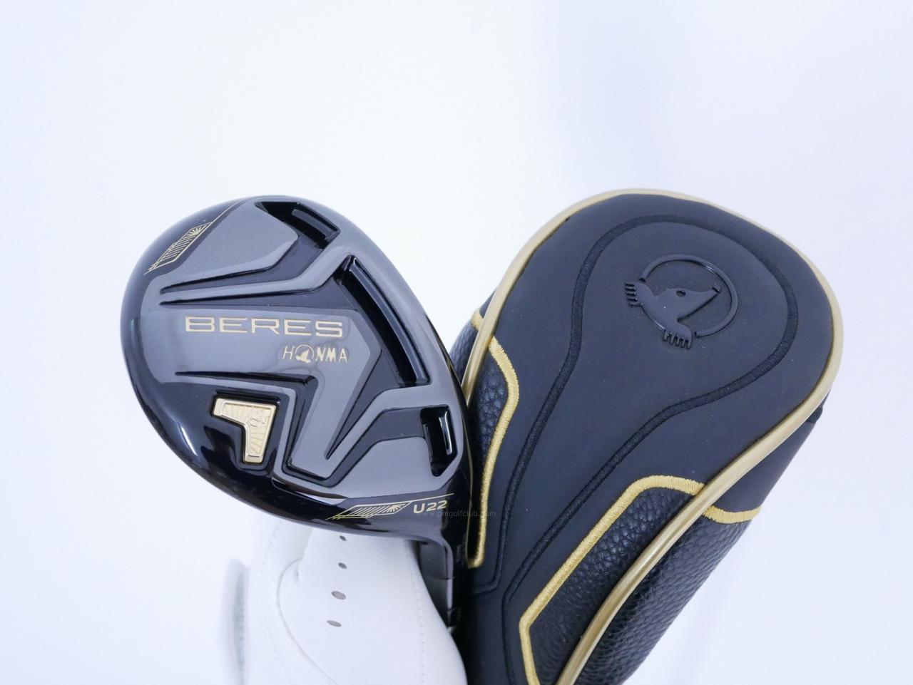 Fairway Wood : Honma : ไม้กระเทย Honma Beres Black (รุ่นปี 2023) Loft 22 ก้าน Honma ARMRQ MX Flex R