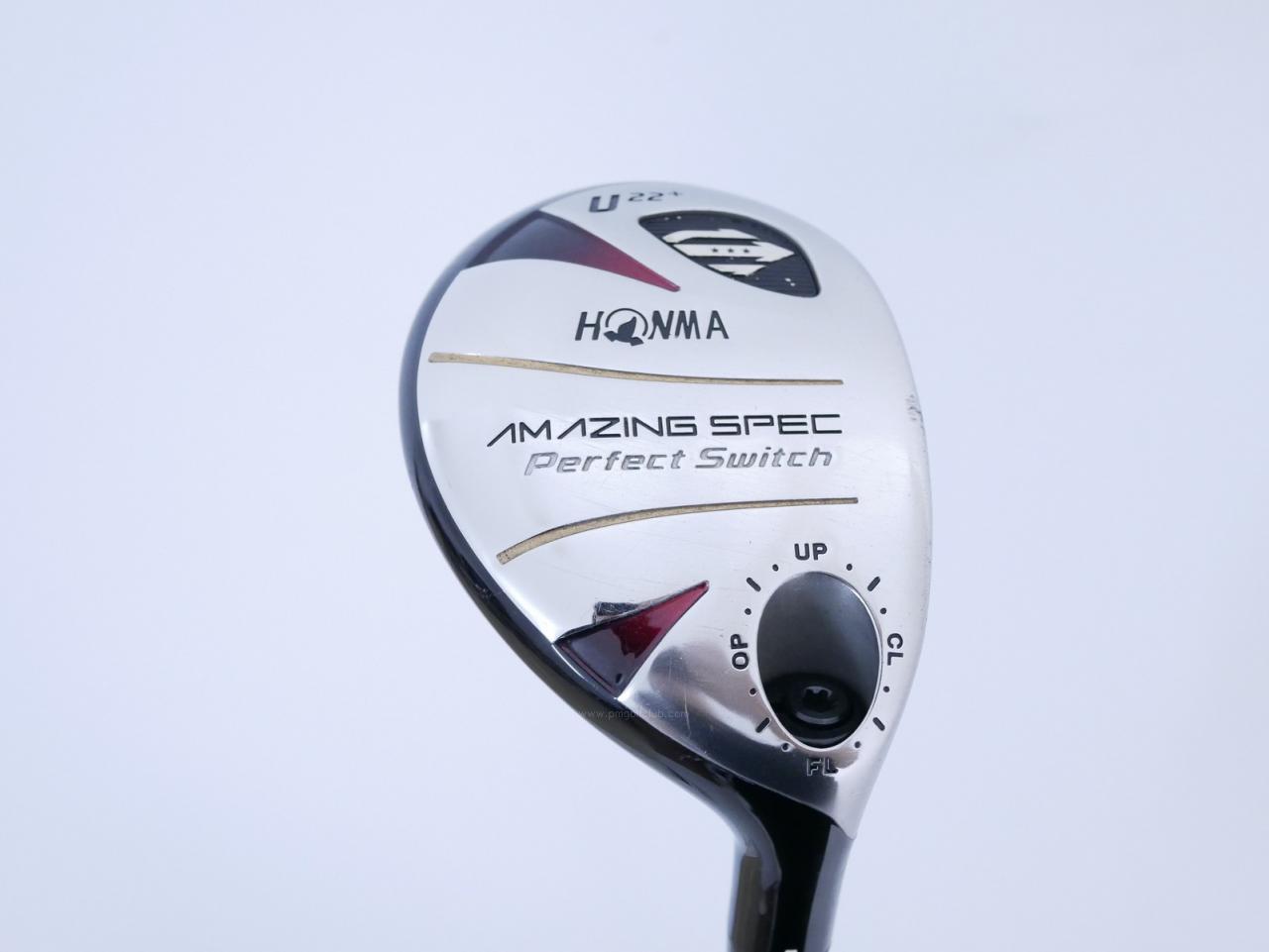 Fairway Wood : Honma : **ก้าน 3 ดาว** ไม้กระเทย Honma Amazing Spec PerfectSwitch Loft 22 ก้าน ARMRQ 6 FLex R (3 ดาว)