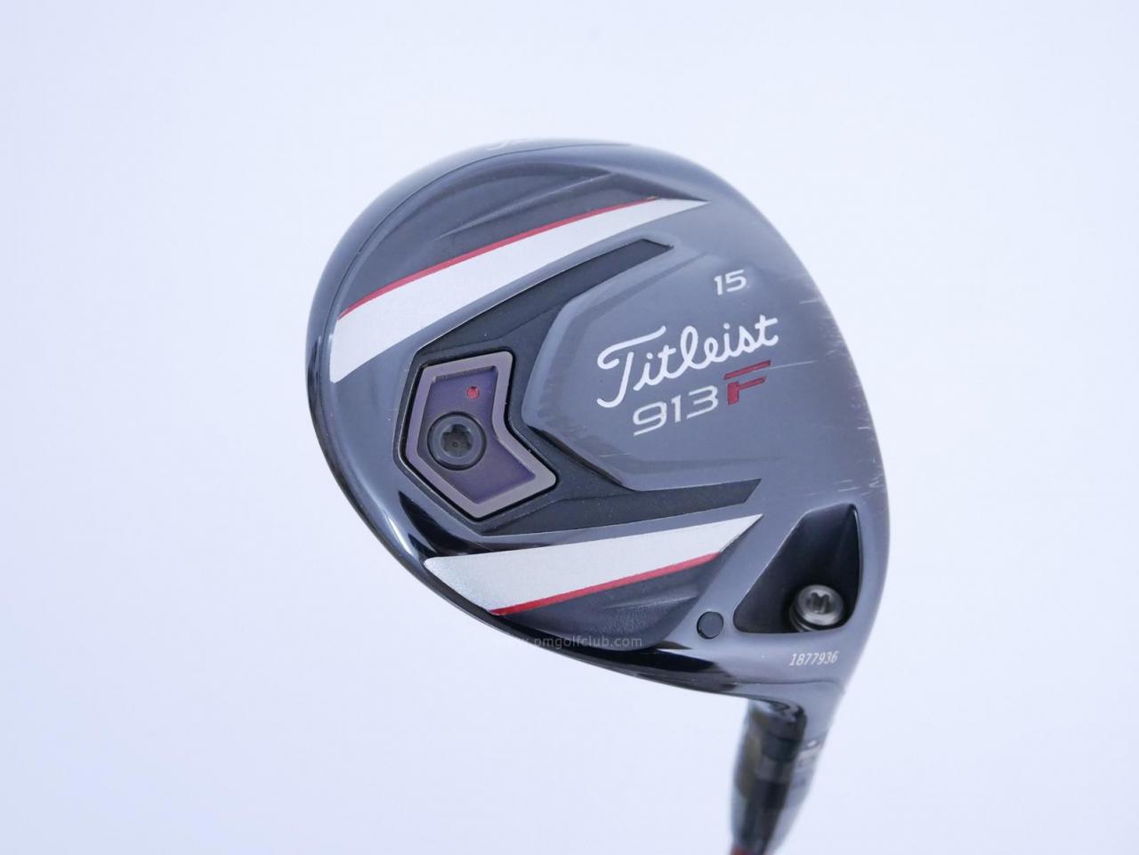 Fairway Wood : Titleist : หัวไม้ 3 Titleist 913F Loft 15 ก้าน Mitsubishi Bassara 55 Hi Flex R