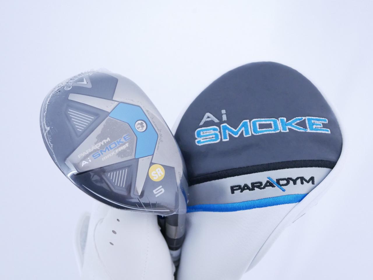 Fairway Wood : callaway : **ของใหม่ ยังไม่แกะพลาสติก** ไม้กระเทย Callaway Paradym AI Smoke MAX FAST (รุ่นล่าสุดปี 2024 Japan Spec.) Loft 24 ก้าน Mitsubishi TENSEI 40 Flex SR