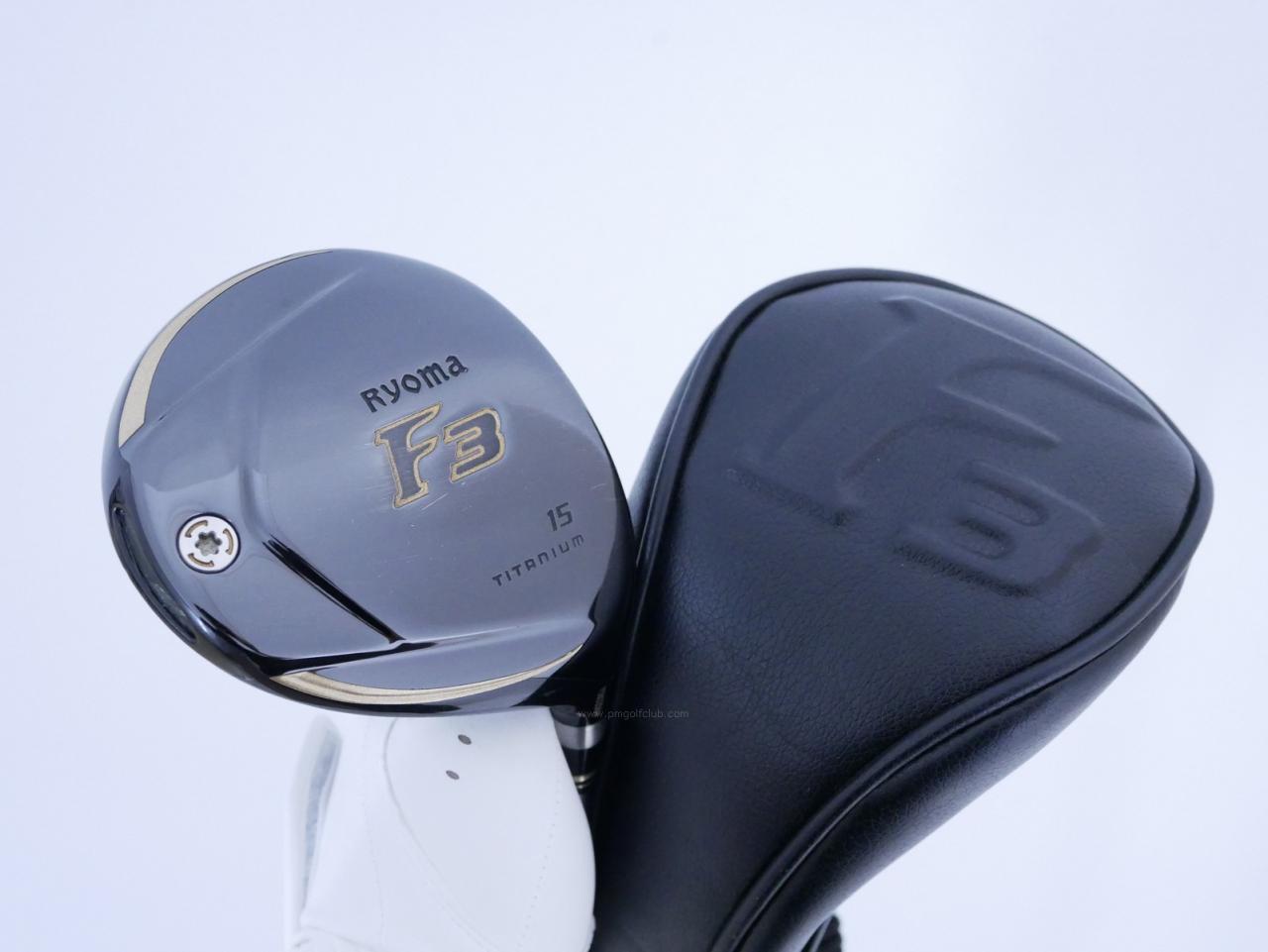 Fairway Wood : Other Brand : **มีตำหนิ** หัวไม้ 3 Ryoma F Titanium (ปี 2020 ไกลมากๆ) Loft 15 ก้าน Ryoma Beyond Power Flex ∞