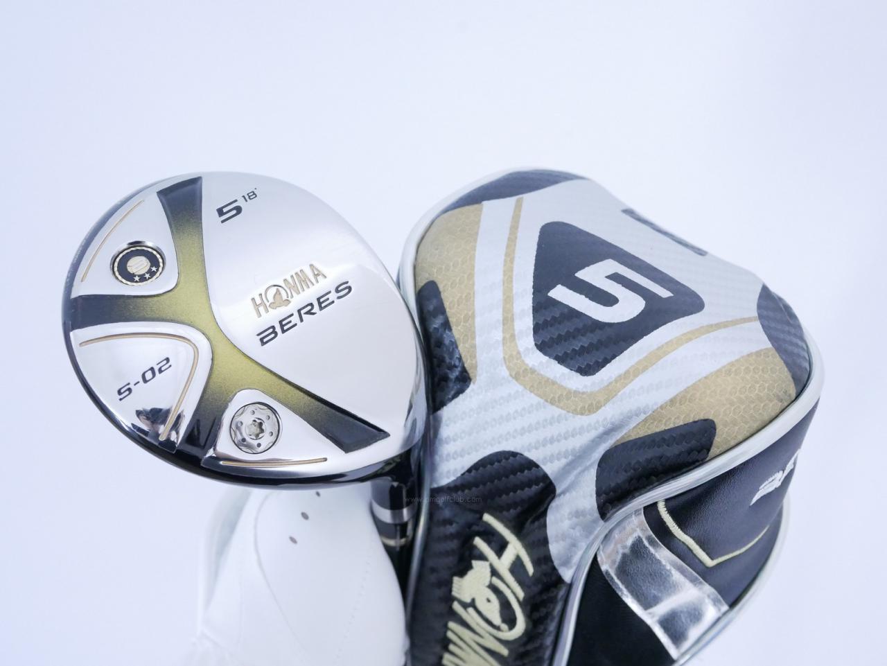 Fairway Wood : Honma : **ก้าน 3 ดาว** หัวไม้ 5 Honma Beres S-02 Loft 18 ก้าน ARMRQ 6 (45) Flex R (3 ดาว)