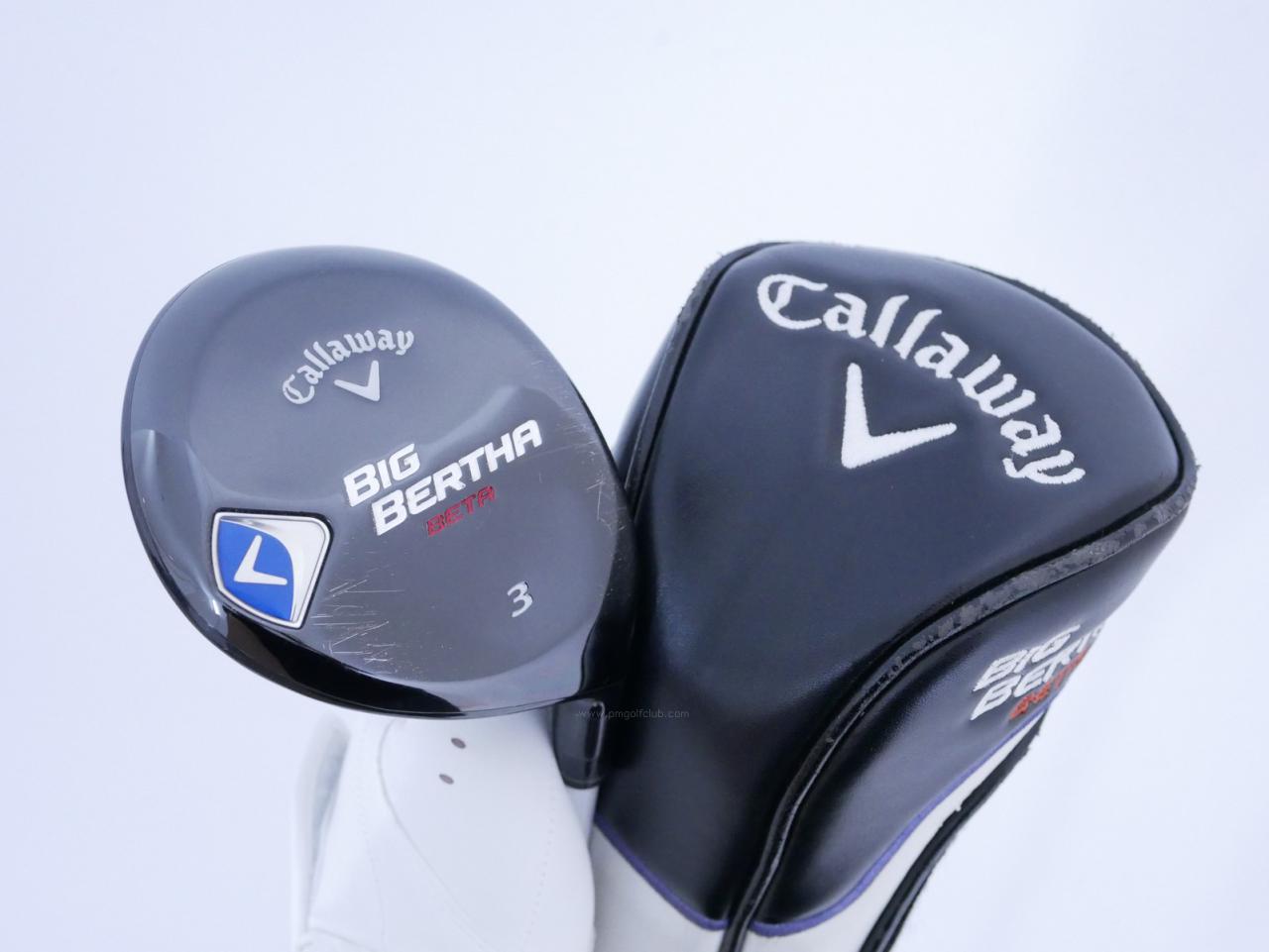 Fairway Wood : callaway : หัวไม้ 3 Callaway Big Bertha BETA Loft 16 ก้าน Fujikura Air Speeder Flex SR