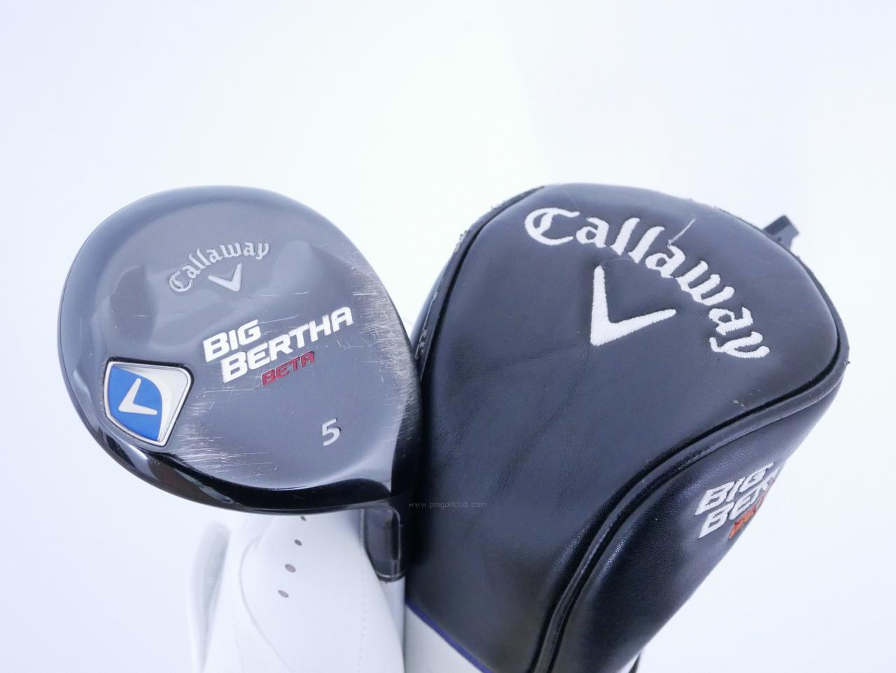 Fairway Wood : callaway : หัวไม้ 5 Callaway Big Bertha BETA Loft 19 ก้าน Fujikura Air Speeder Flex SR