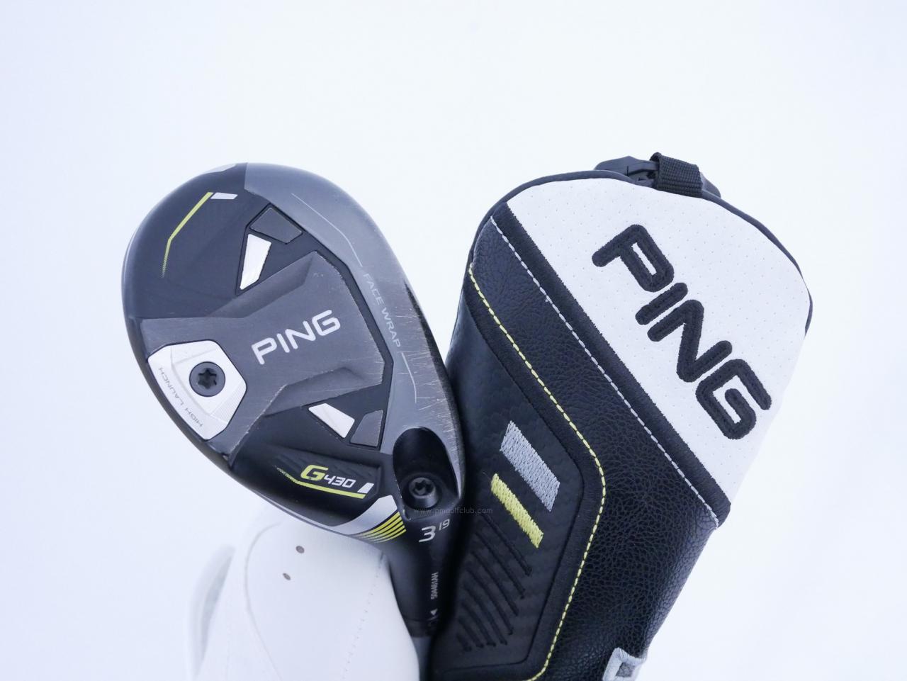 Fairway Wood : Ping : ไม้กระเทย Ping G430 (รุ่นล่าสุด ปี 2023) Loft 19 ก้าน Fujikura HL45 Flex R