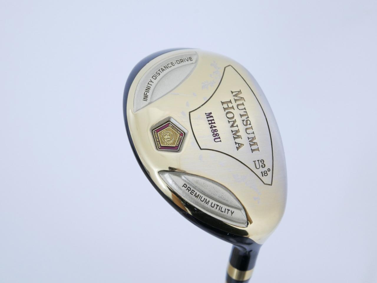 Fairway Wood : Other Brand : ไม้กระเทย Mutsumi Honma MH488U Loft 18 Flex R