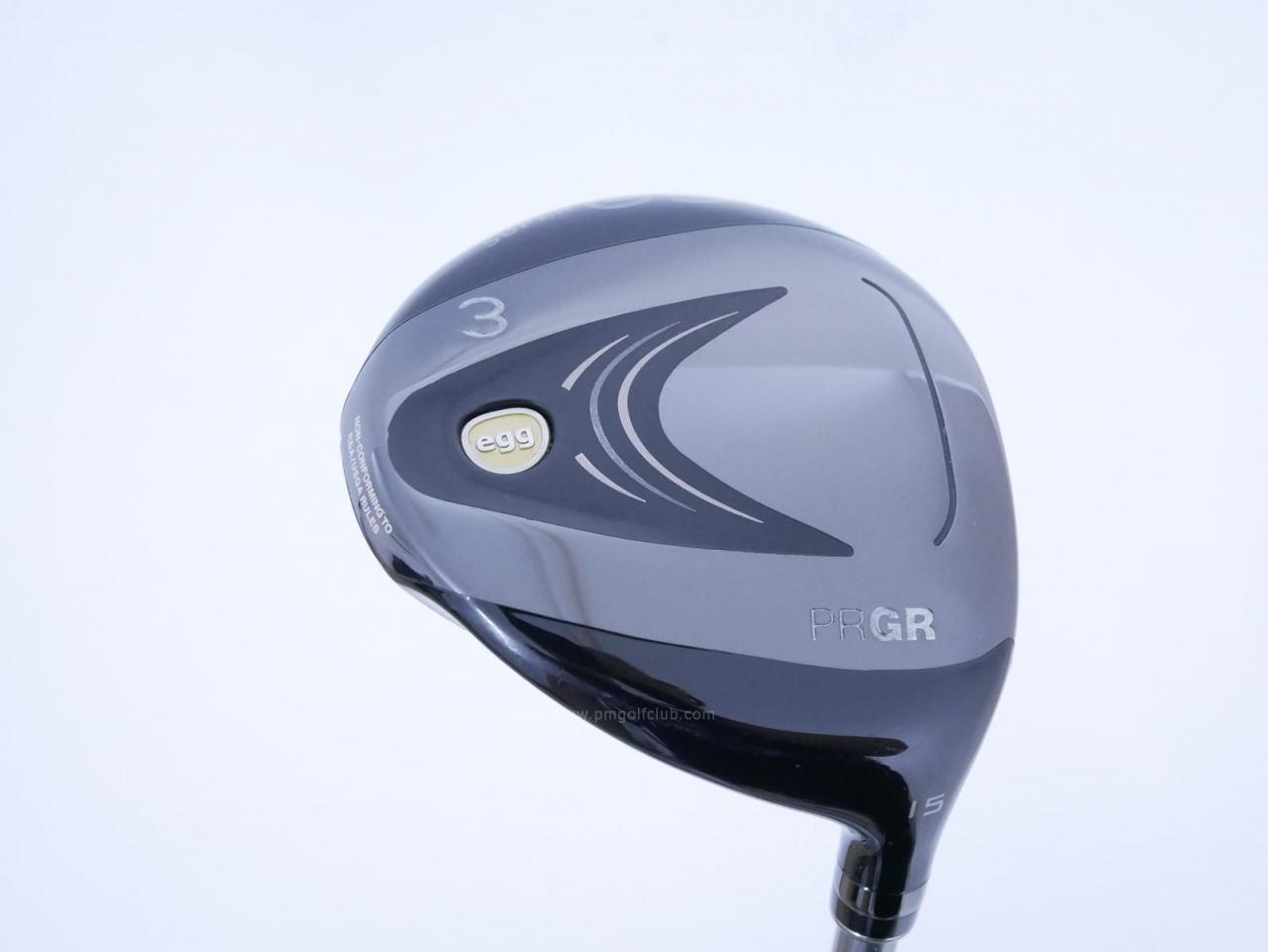 Fairway Wood : PRGR : หัวไม้ 3 PRGR Super Egg (รุ่นปี 2023 หน้าเด้งเกินกฏ COR 0.84 หายากมาก) Loft 15 ก้าน M-40 Flex SR