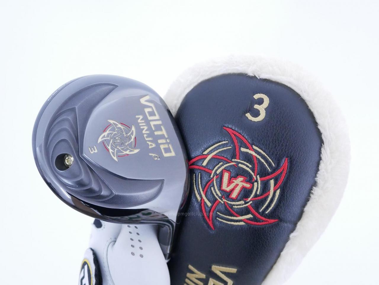 Fairway Wood : Katana : หัวไม้ 3 Katana Voltio NINJA B (ตัวท๊อป รุ่นใหม่ออกปี 2019) Loft 16 ก้าน Fujikura Speeder 462 Evolution Flex R