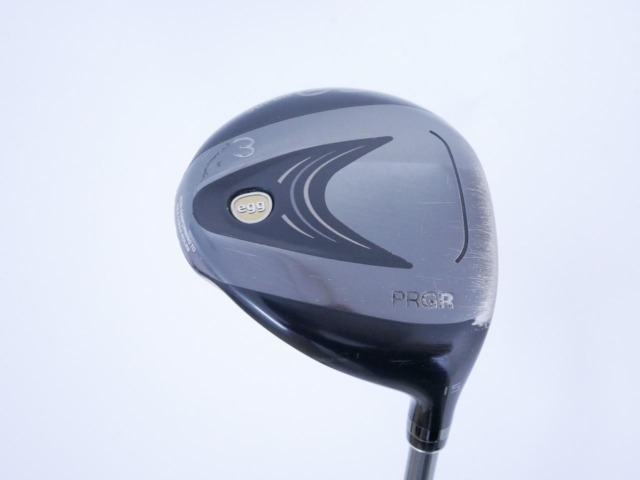 Fairway Wood : PRGR : หัวไม้ 3 PRGR Super Egg (รุ่นปี 2023 หน้าเด้งเกินกฏ COR 0.84 หายากมาก) Loft 15 ก้าน M-40 Flex SR