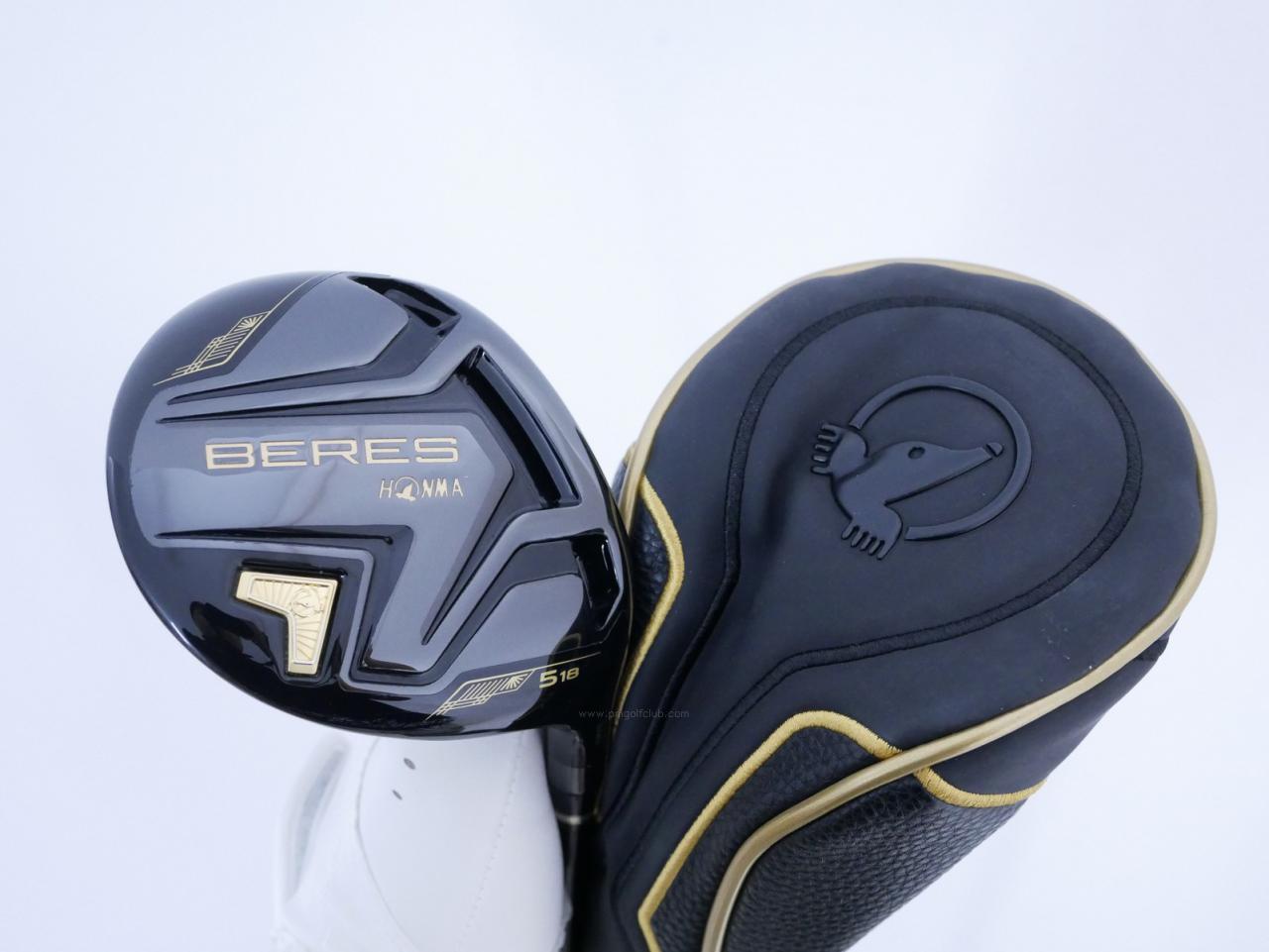 Fairway Wood : Honma : หัวไม้ 5 Honma Beres Black (รุ่นปี 2023) Loft 18 ก้าน Honma ARMRQ MX Flex S