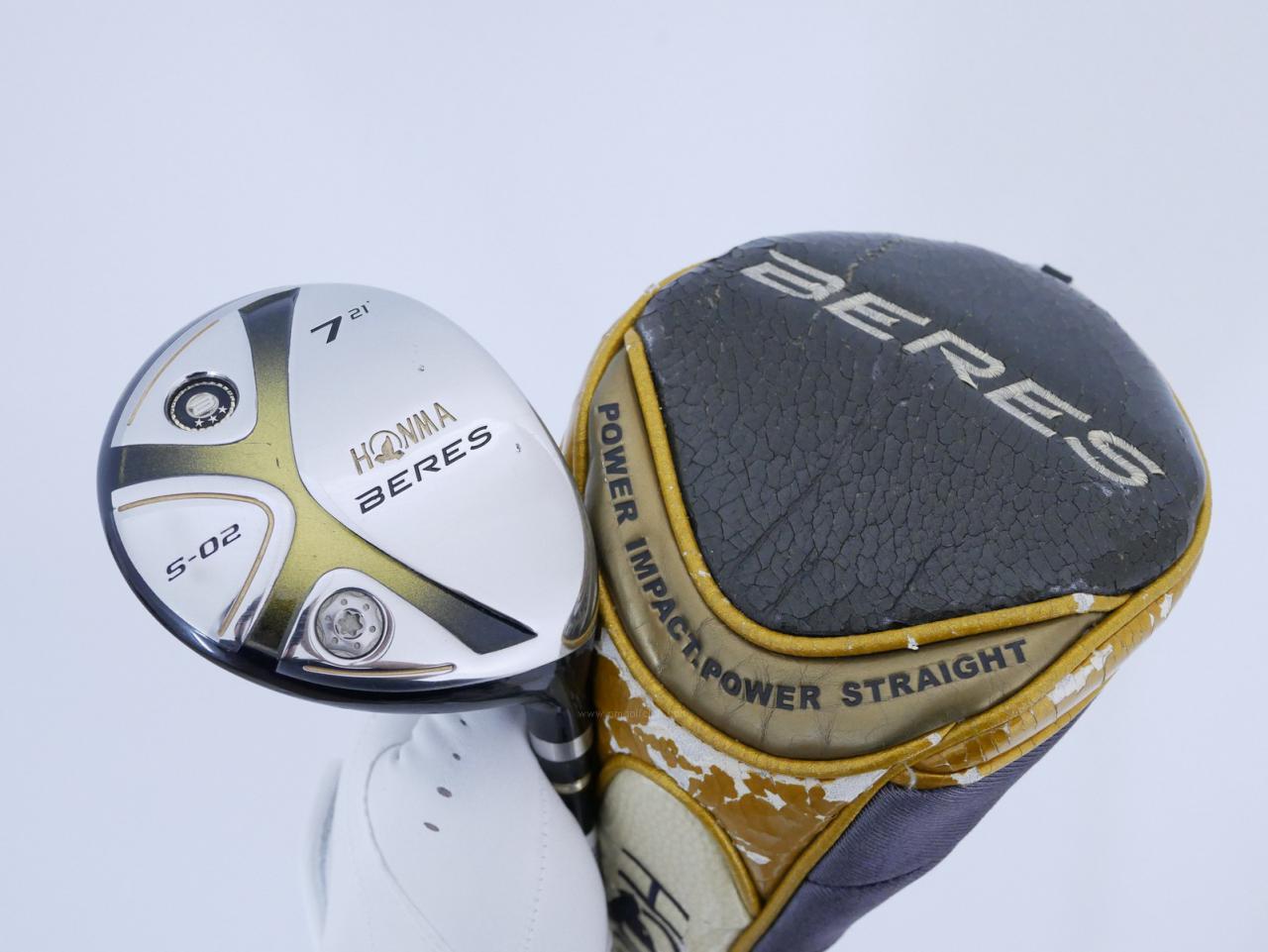 Fairway Wood : Honma : **ก้าน 3 ดาว** หัวไม้ 7 Honma Beres S-02 Loft 21 ก้าน ARMRQ Proto (49) Flex S (3 ดาว)