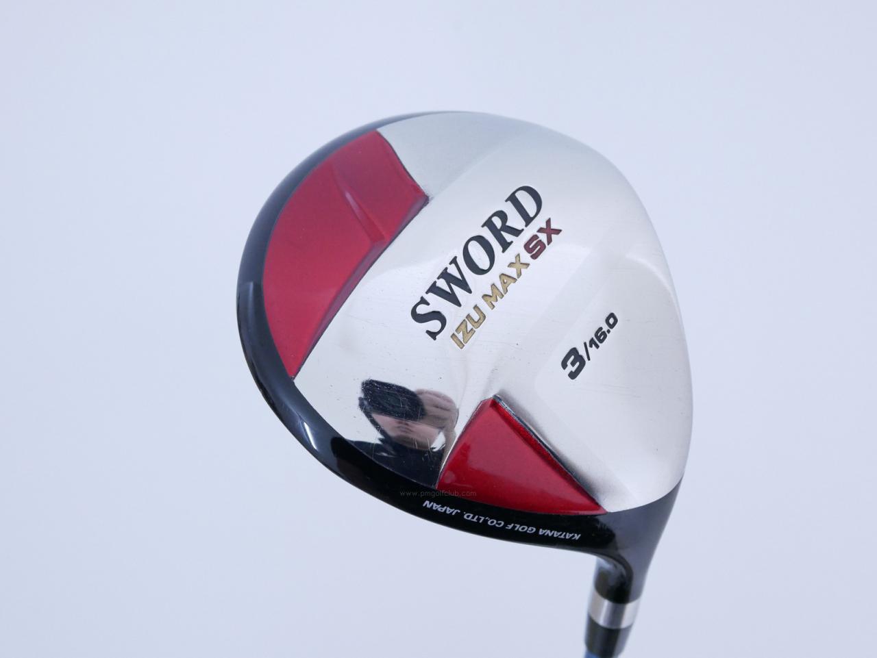 Fairway Wood : Katana : หัวไม้ 3 Katana Sword Izu Max SX Loft 16 ก้านกราไฟต์ Speeder 589 FLex R