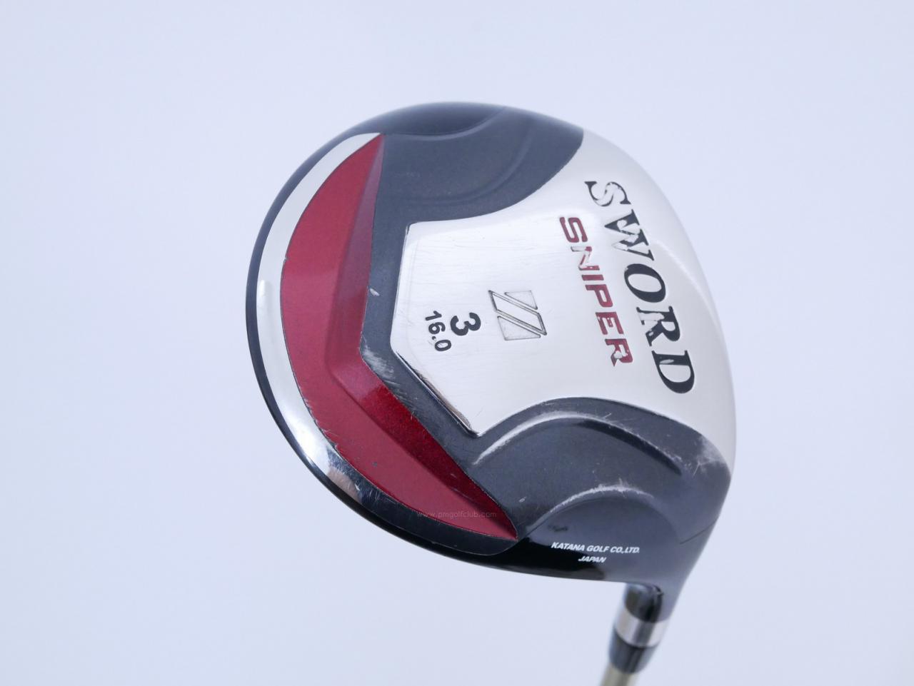 Fairway Wood : Katana : หัวไม้ 3 Katana Sword Sniper Loft 16 ก้าน Fujikura Speeder 589 Flex R