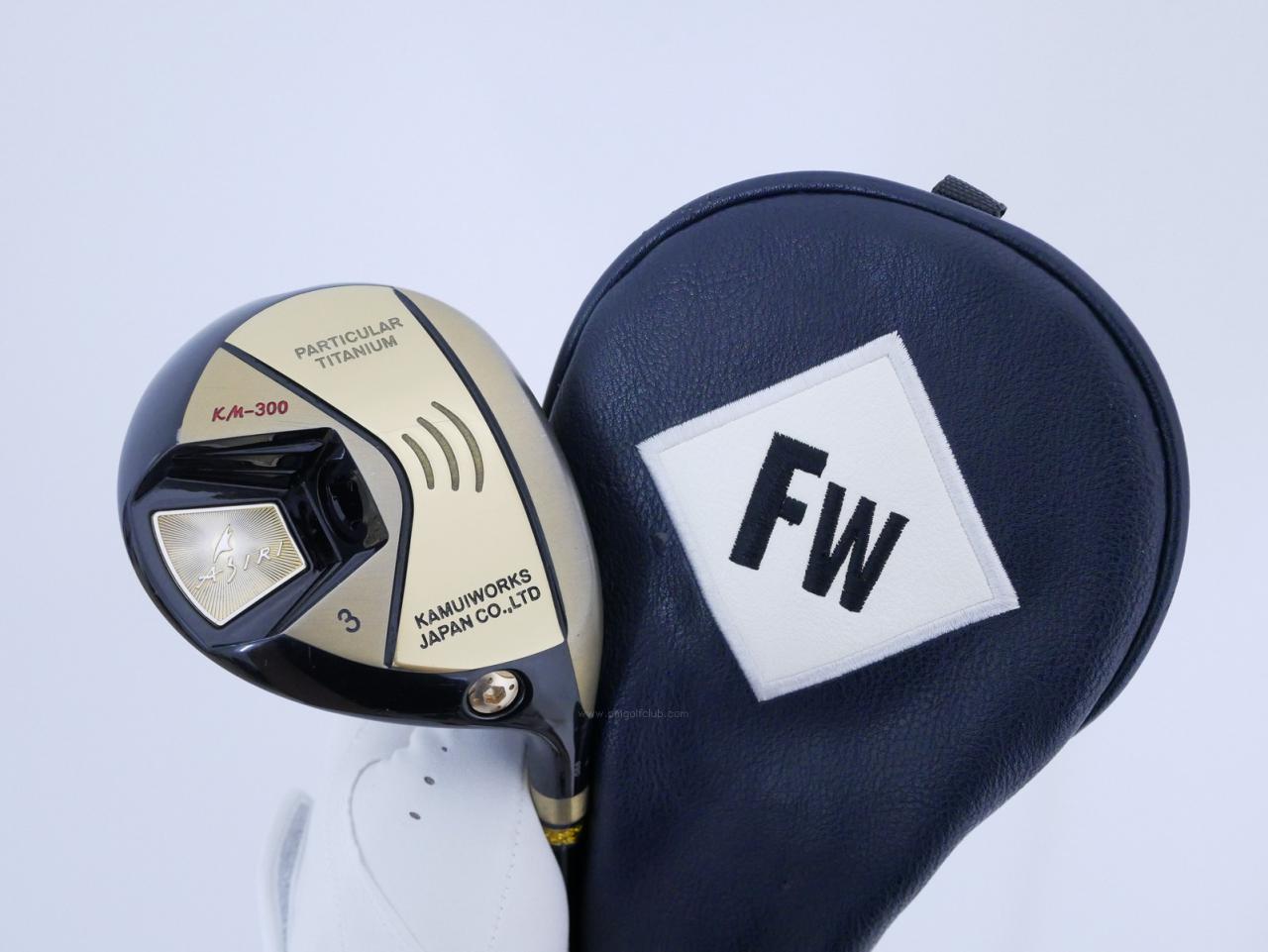 Fairway Wood : Kamui : หัวไม้ 3 Kamuiworks KM-300 (หน้าเด้ง มีสปริงข้างใน หายากมาก) Loft 15 ก้าน Fujikura Double Kick Flex R